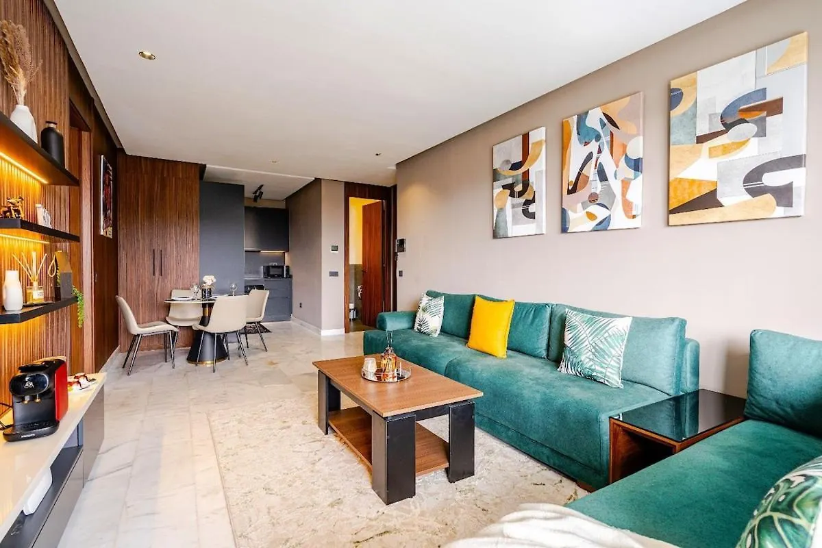Urban Chic Suite Casablanca City Centre - Parking Gym Apartment