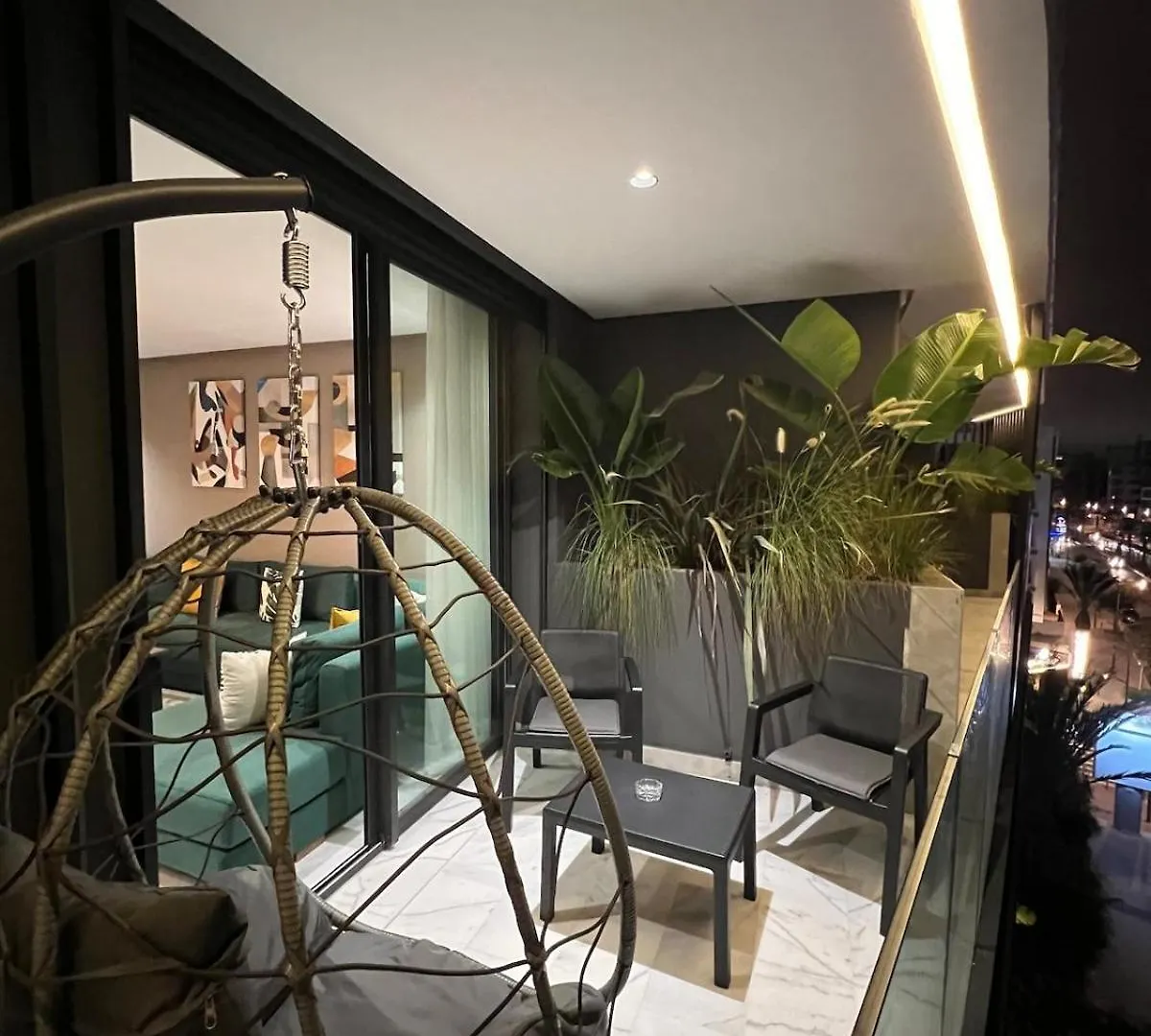 Urban Chic Suite Casablanca City Centre - Parking Gym